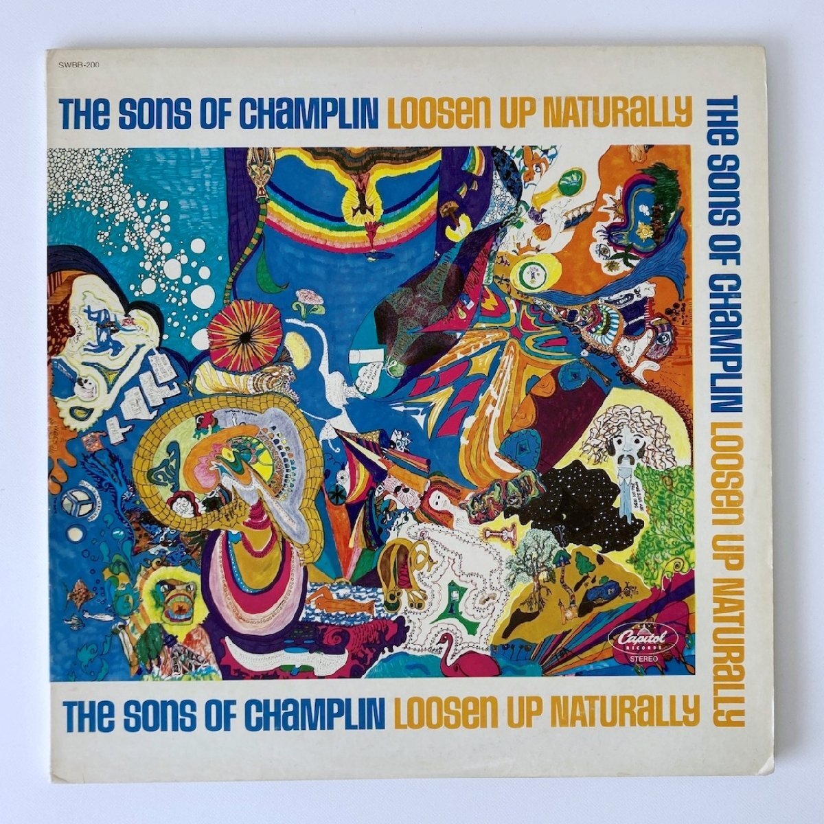 LP/ THE SONS OF CHAMPLIN / LOOSEN UP NATURALLY / US盤 オリジナル 2枚組 レインボーラベル CAPITOL SWBB-200 5C30H-11157拍卖