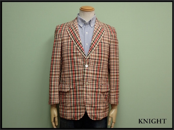 VAN JAC 段返り3ボタンジャケット▲ヴァンヂャケット/EXTRA/アイビー IVY/当時物/ブレザー/メンズ/@A1/25*3*4-9拍卖