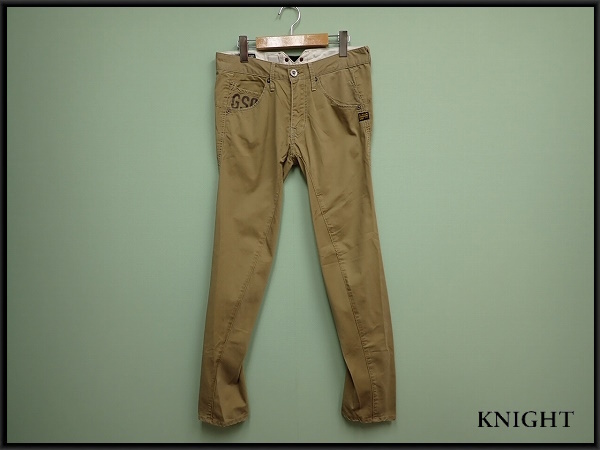 G-STAR RAW 立体裁断 コットンパンツ△ジースターロウ/メンズ/25*4*1-15拍卖