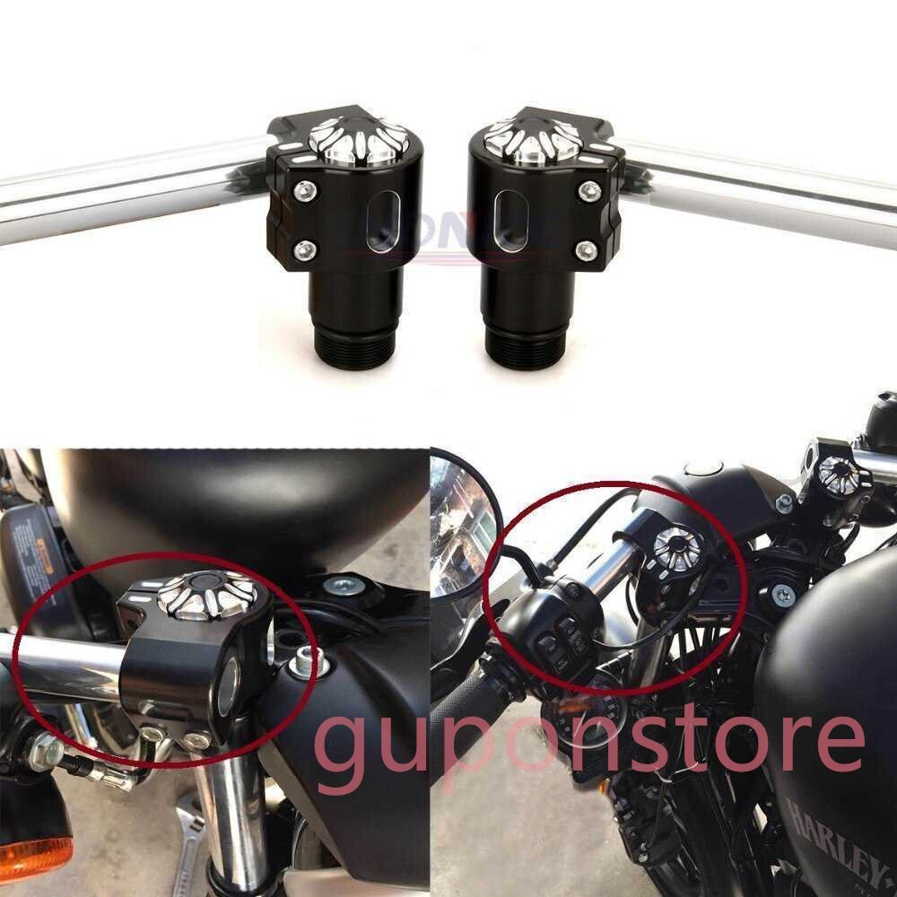 39mmフォークチューブエクステンション クリップハンドル セパハン ハーレー スポーツスター XL 883 1200 48 フォーティエイト拍卖