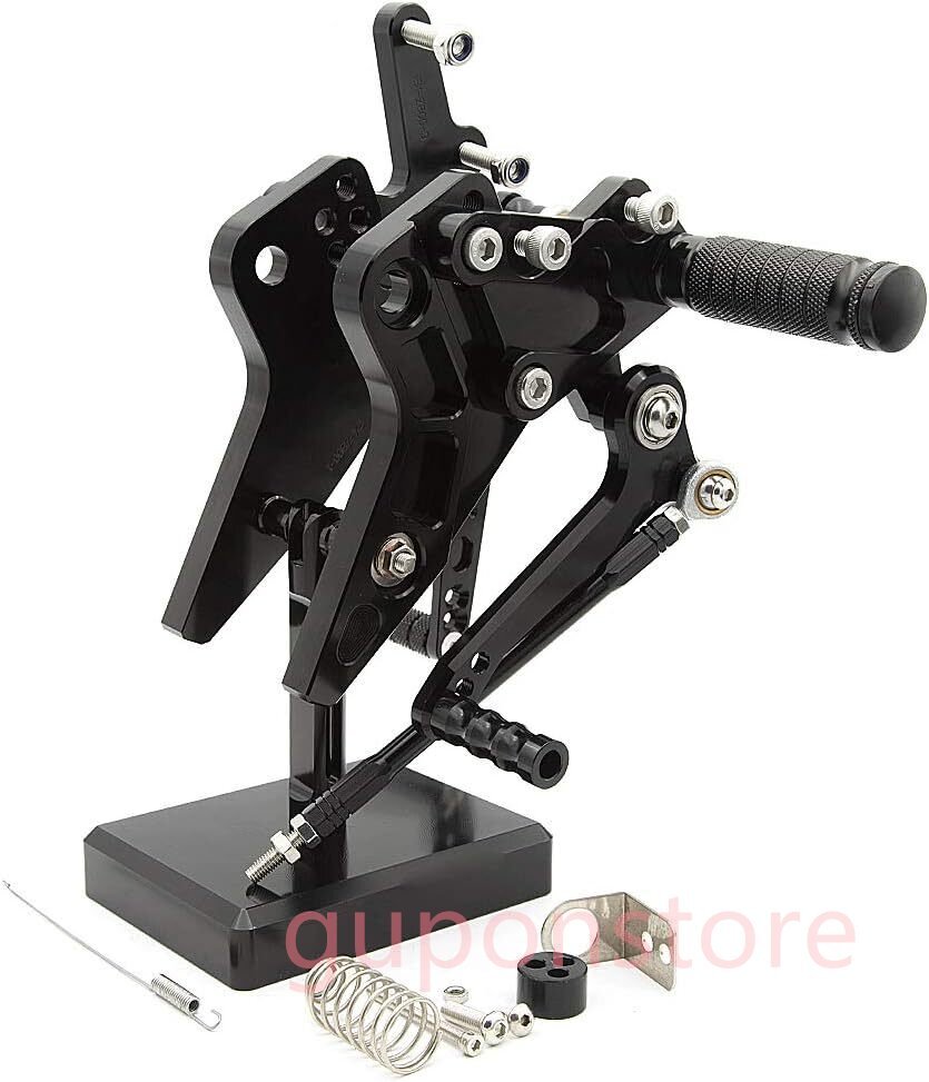 【新品】カワサキ Z800 (2013-2016) / ZR800 (2013-2016)用 FXCNCレーシング アルミ製バックステップキット フットペグセット(ブラック)拍卖