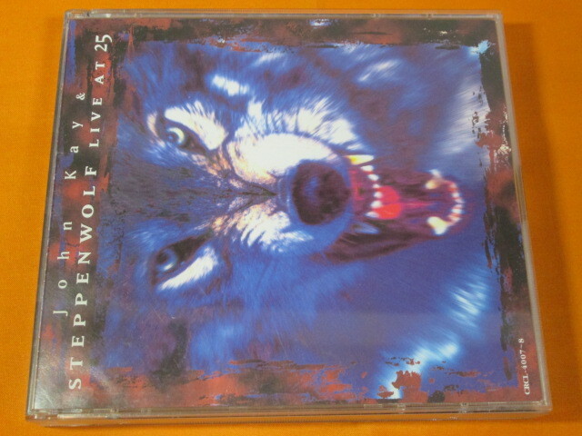 ♪♪♪ ステッペンウルフ Steppenwolf 『 Live at 25: Silver Anniversary 』国内盤2枚組 ♪♪♪拍卖