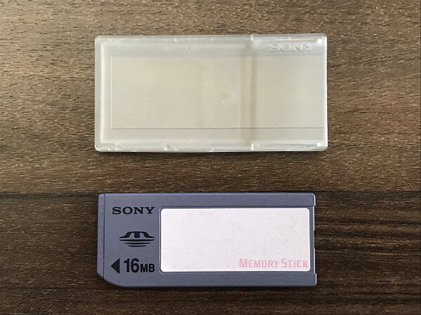 SONY ソニー 純正 IC記録メディア メモリースティック 16MB MSA-16A ハードケース付 インデックス ラベル シール貼済 日本製 MEMORY STICK拍卖