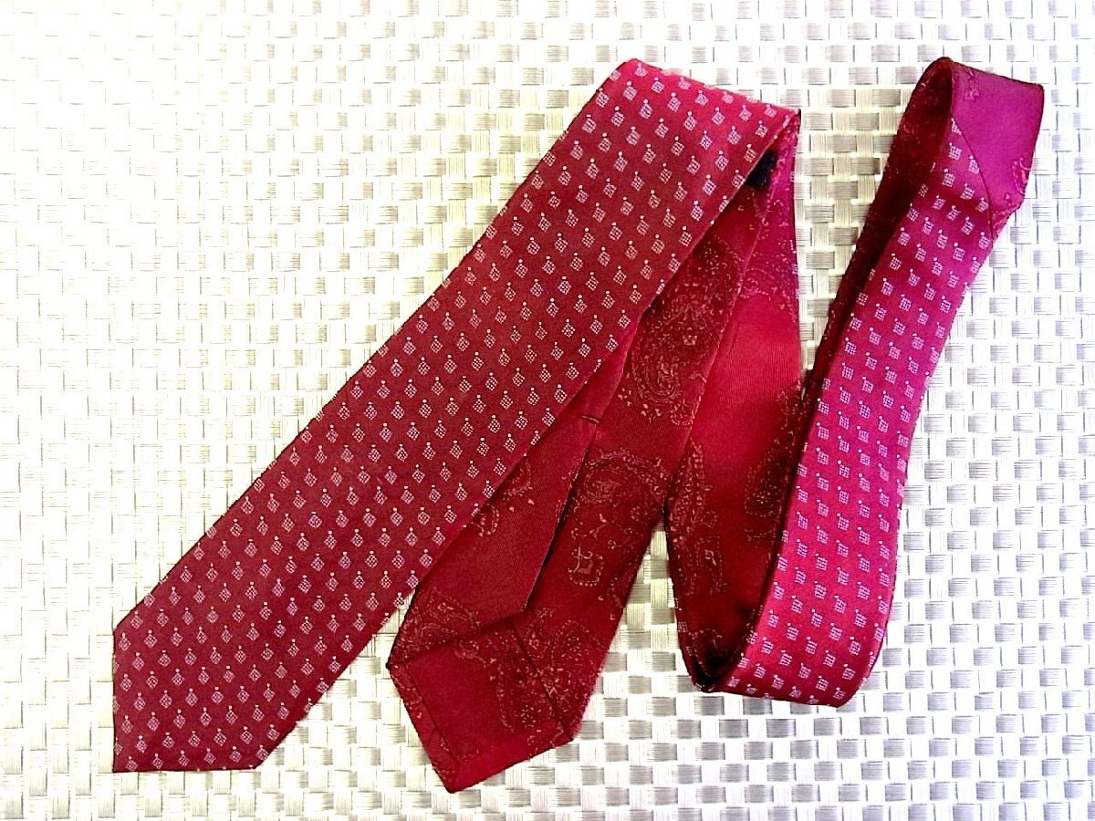 ♪37340C♪良品【スクエア 柄】キャサリンハムネット【KATHARINE HAMNETT】ネクタイ拍卖