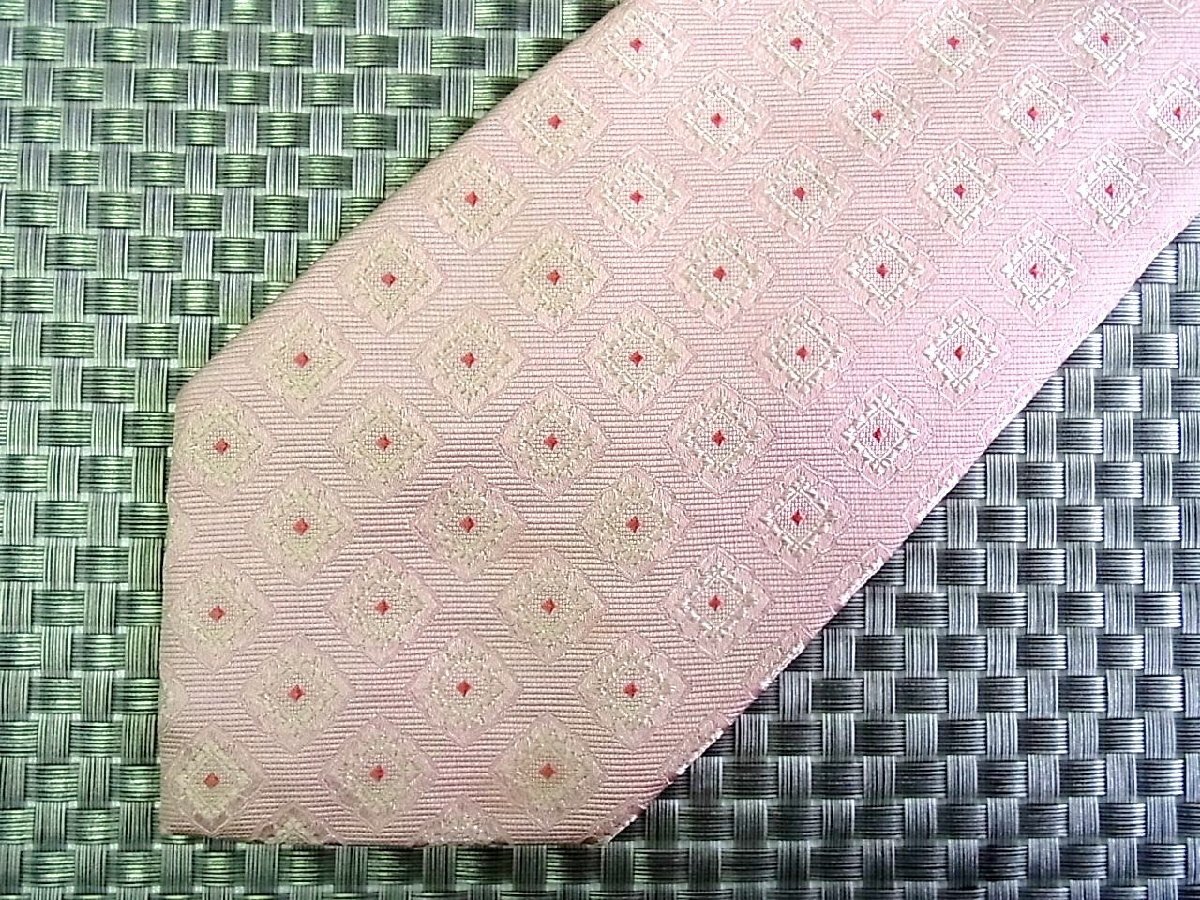 ♪37506D♪状態並品【花 デザイン 柄】ルイジボレッリ【 LUIGI BORRELLI】ネクタイ拍卖