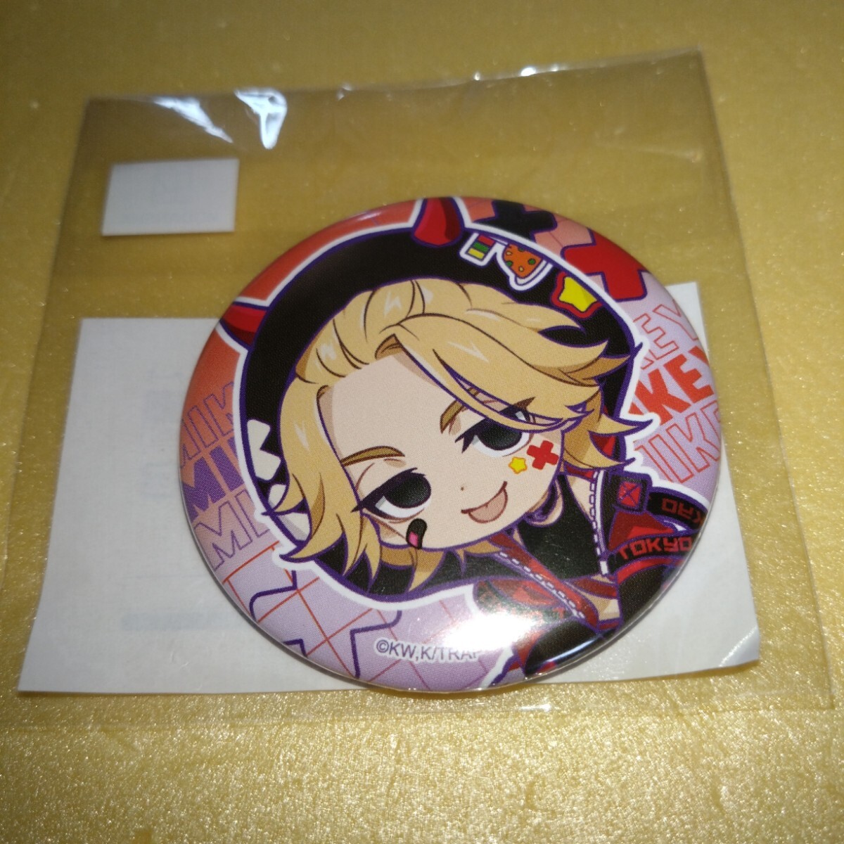 佐野万次郎 小吉缶バッジ まるくじ 東京リベンジャーズ拍卖