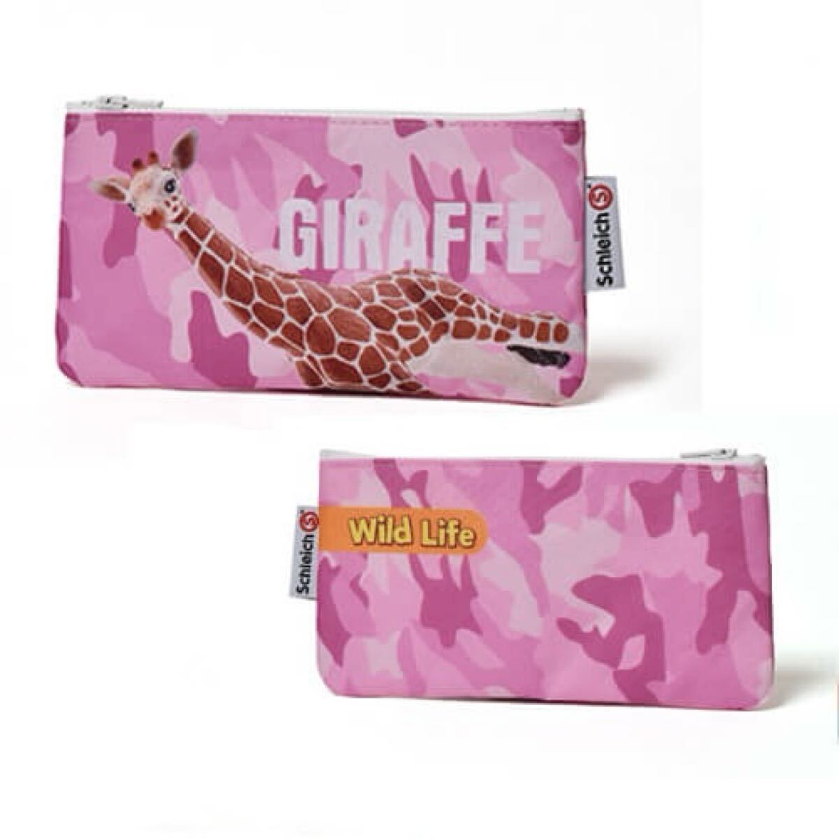 【特価】 Schleich シュライヒ ペンケース ジラフ 新品未使用 フラットポーチ拍卖