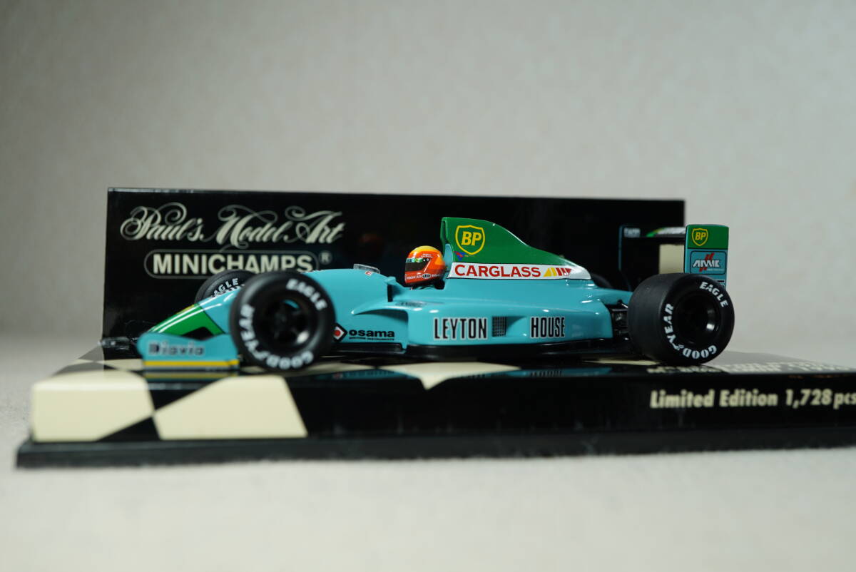 1/43 グージェルミン MINICHAMPS LEYTON HOUSE CG901 JUDD #15 Gugelmin 1990 F1 March レイトンハウス マーチ ジャッド C901 CG 901拍卖