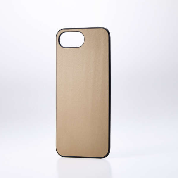 iPhone16e用バックパネル 高級感があり手触りの良いソフトレザーを使用した、機器本体の背面を彩るパネル: PM-A25SMPPLGB拍卖