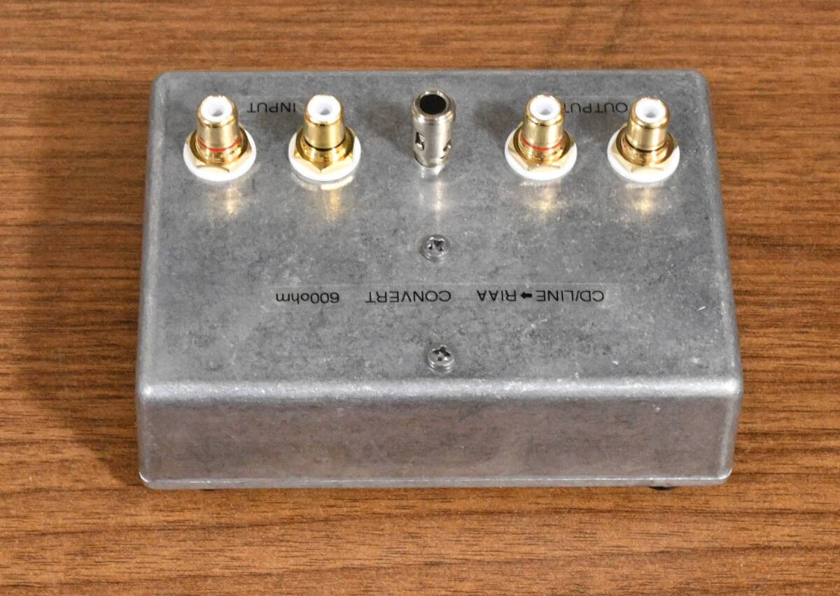 CD/LINE- RIAA変換箱 600Ω入力拍卖