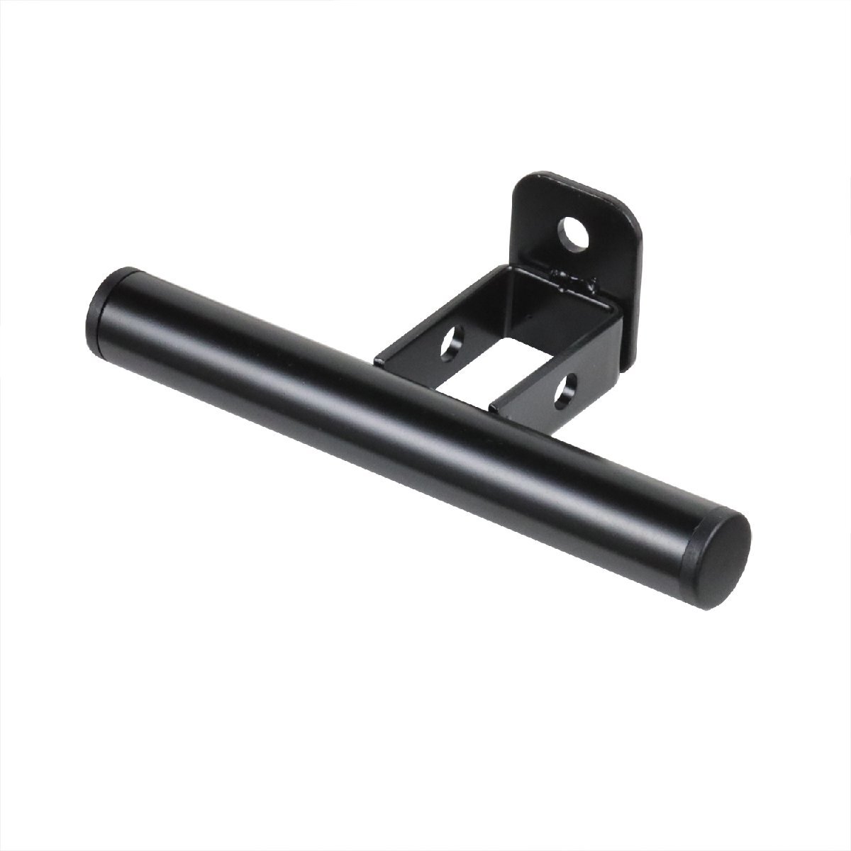 バイク マルチバーホルダー ステムクランプタイプ ロング ブラック 黒 ホルダー マルチ スマホホルダー約17cm MotoTools 汎用拍卖