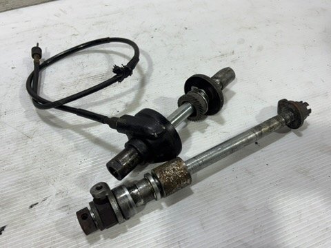 カワサキ W3 W3F フロント リア アクスルシャフト メーターギア セット W3F-032**【A】BUZ拍卖