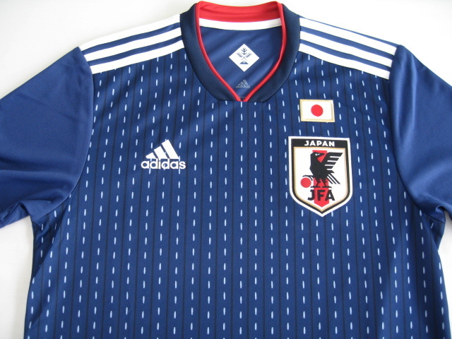 2018 ◆ アディダス ◆ 日本代表 レプリカ ユニフォーム ホーム 半袖 ◆ size:S ◆ 021-DRN93-CV5638-S拍卖