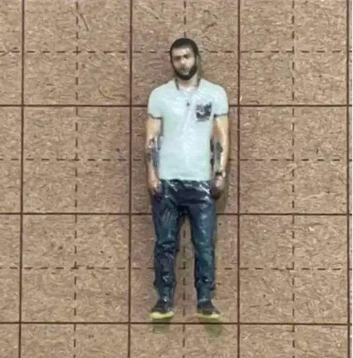 ミニチュア★1/64★フィギュア★タトゥー男性★ジオラマに★ミニカーに拍卖