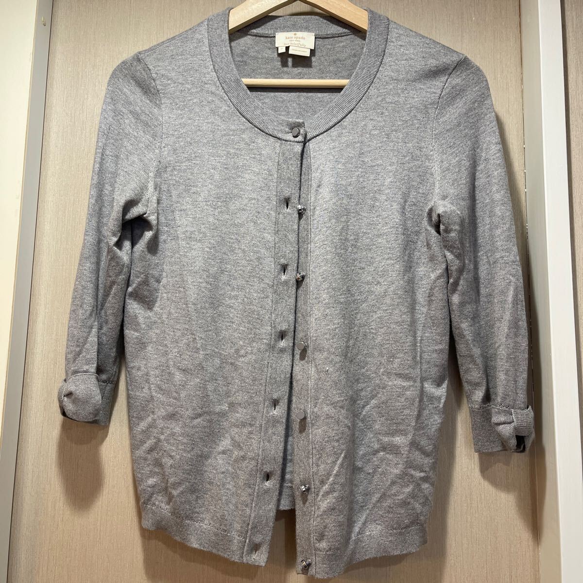 Kate spade カーディガン 七分袖 サイズS拍卖
