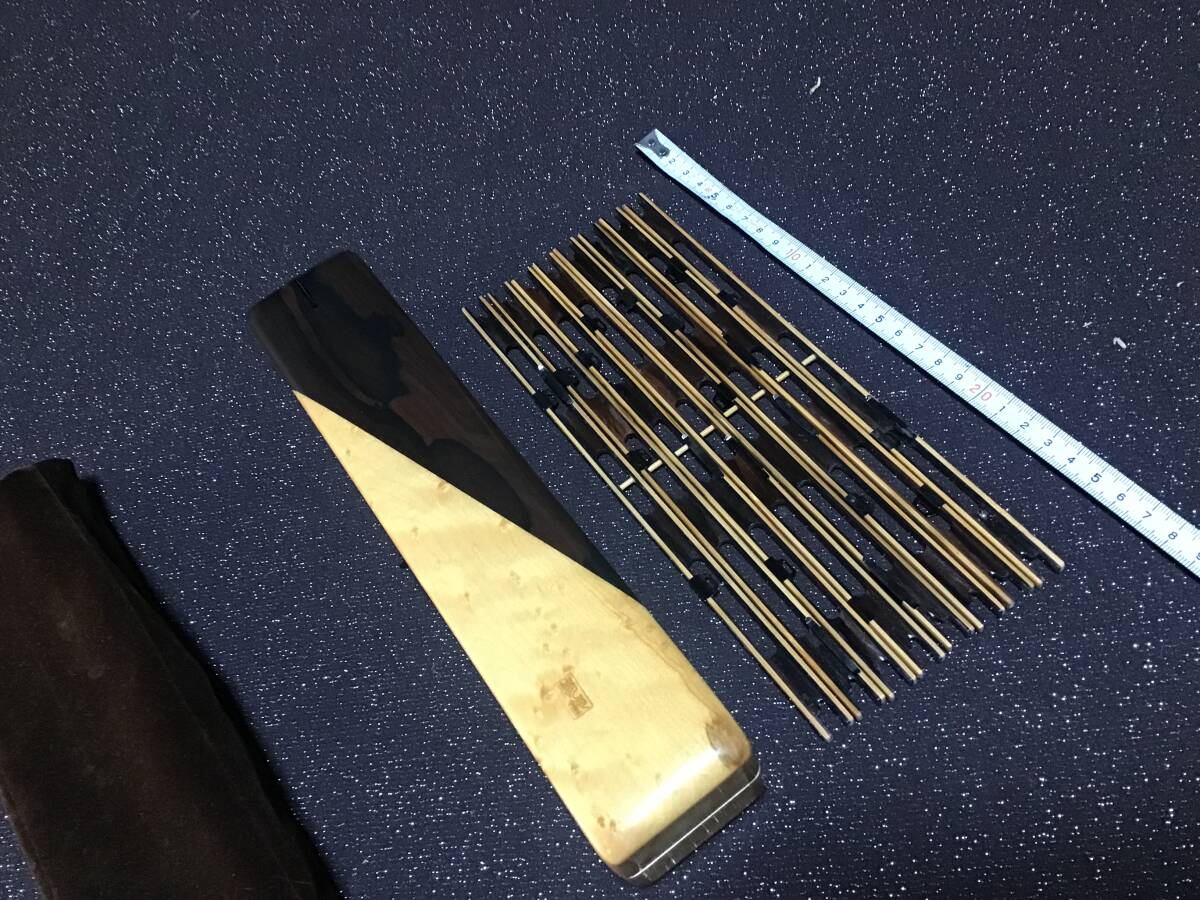 夢釣の最高級仕掛け入れと純正の仕掛け巻☆凝りに凝った職人技の逸品☆長期保管の中古美品で出品拍卖