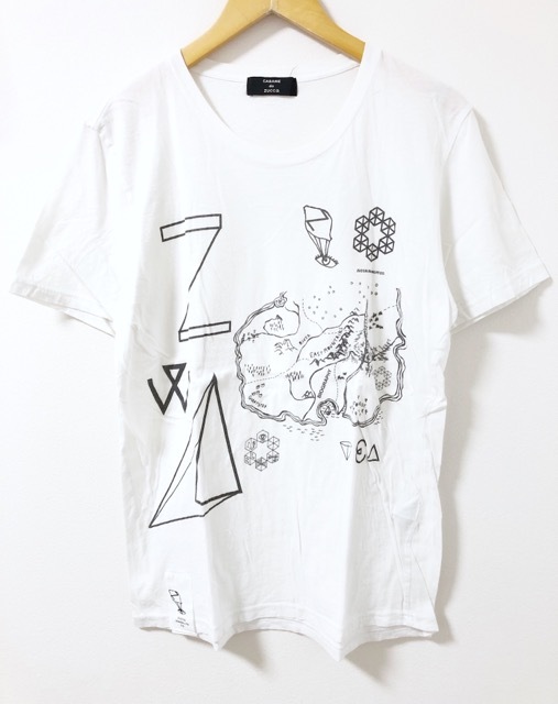 Cabane de ZUCCa(ズッカ)プリント Tシャツ【E5334-007】拍卖