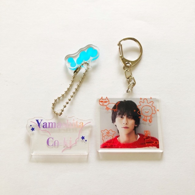 WILD BLUE 山下幸輝 ネームキーホルダー フォトキーホルダー【I1237-007】145拍卖