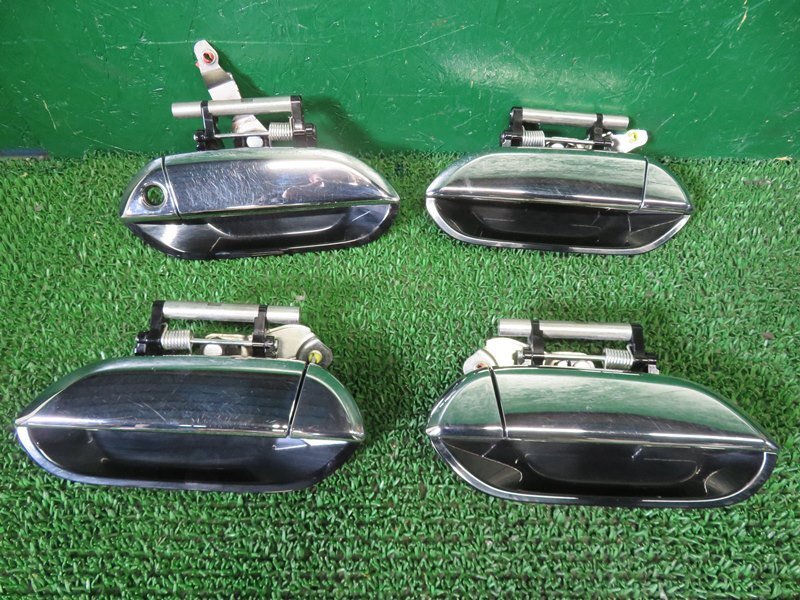 『psi』 ホンダ ZE2 インサイト 純正オプション ドアアウターハンドル4点セット メッキ / ブラック拍卖