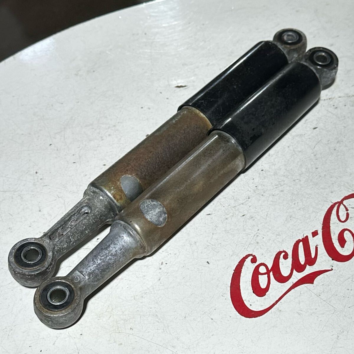 RV90 SUZUKI/スズキ VANVAN/バンバン90 純正 リアサス リアショック/サスペンション/左右拍卖