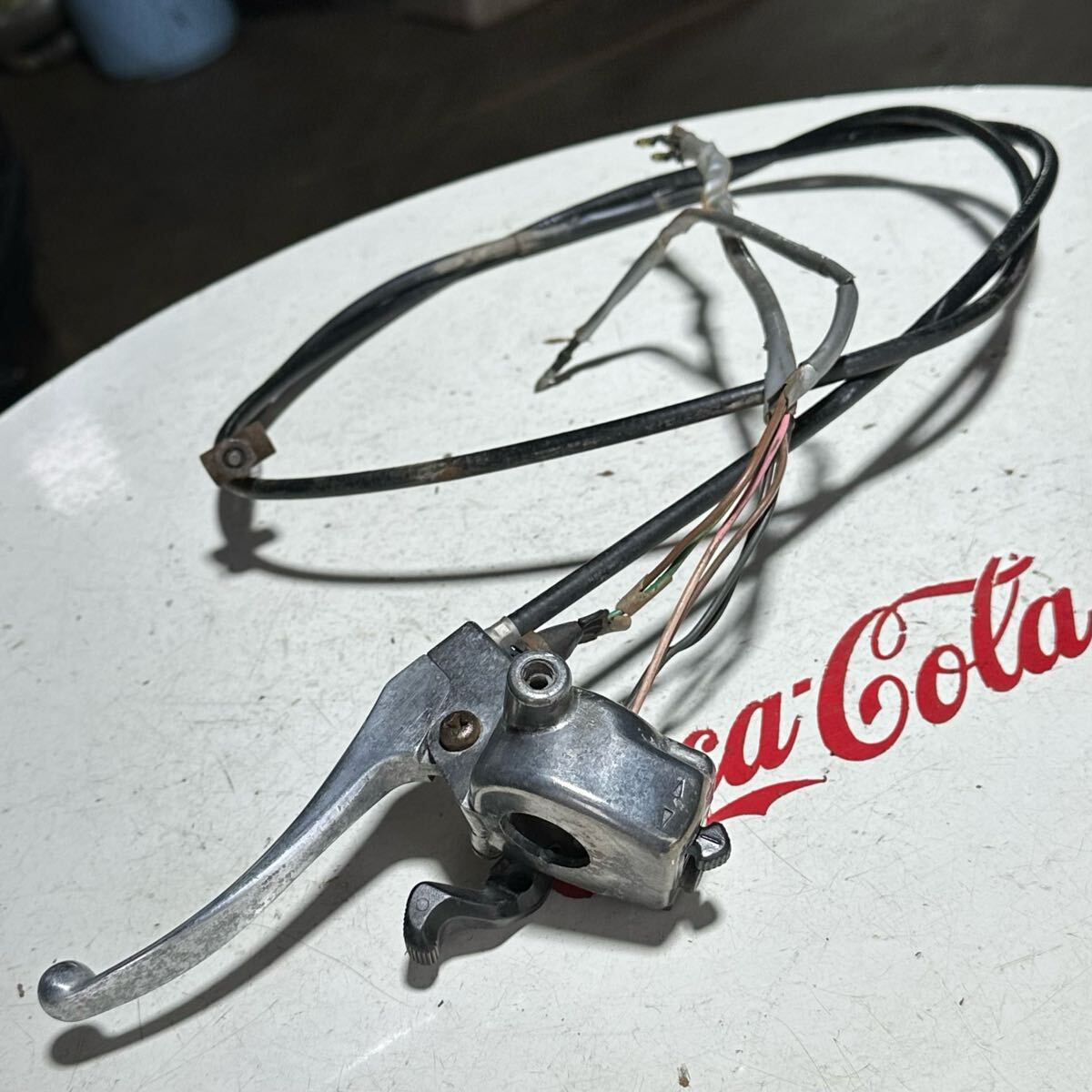 2E9 YAMAHA/ヤマハ パッソル 純正 リア ブレーキレバー ハンドルスイッチ/レバー/リア/ワイヤー/当時物拍卖