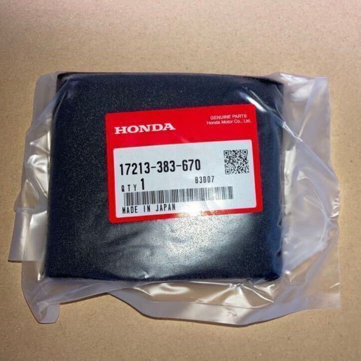 ホンダ純正品 エアクリーナーエレメント CB125J XL125K XL125R トランスシティー XL200R XL200R XL125 JD04 MD06 MD14 日本製 新品拍卖