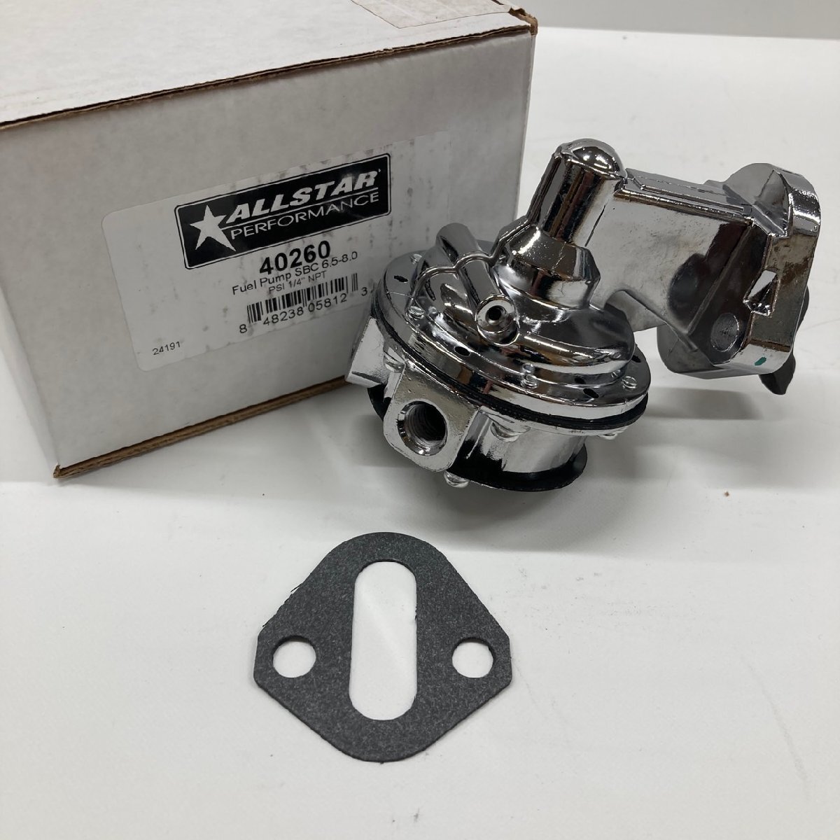 ALLSTAR シボレー GM 283 327 305 350 スモール ブロック 機械式 フューエル ポンプ メカニカル 燃料 キャブ用 HOLLEY 12-834相当 40-3723拍卖