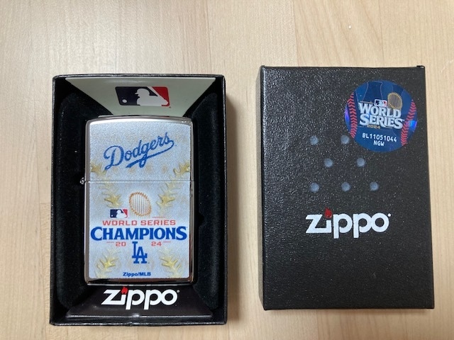 SHOHEI OHTANI Zippo 46750, Los Angeles Dodgers 2024 World Series Champions Lighter,拍卖