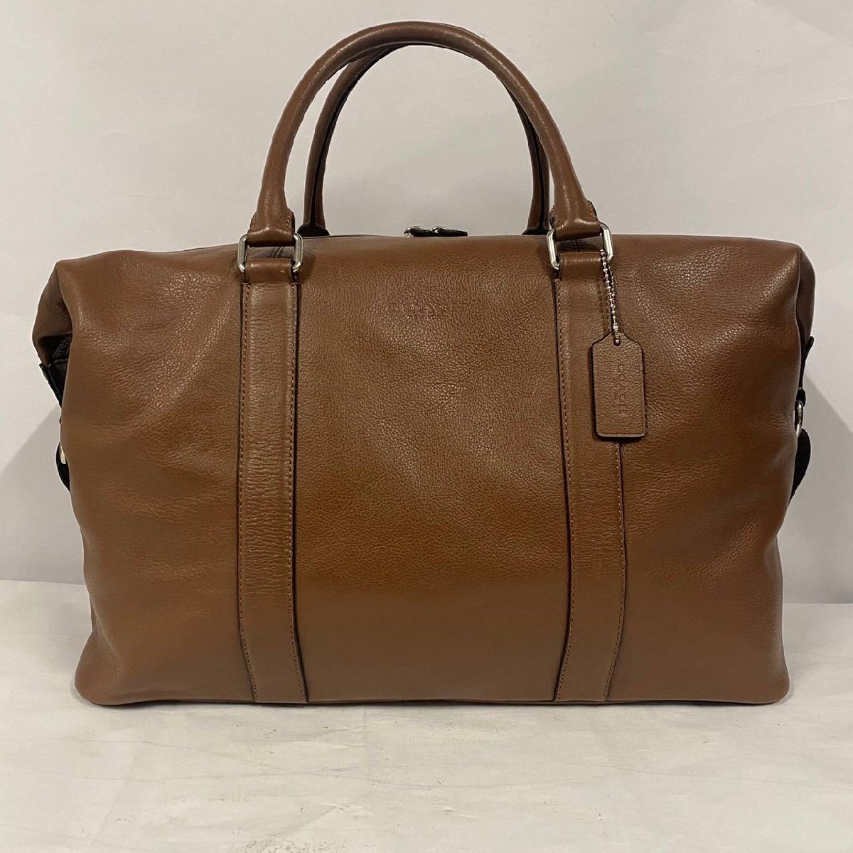 COACH コーチ F54765 ボストンバッグ ブランド ブラウン レザー ショルダー メンズ レディース拍卖