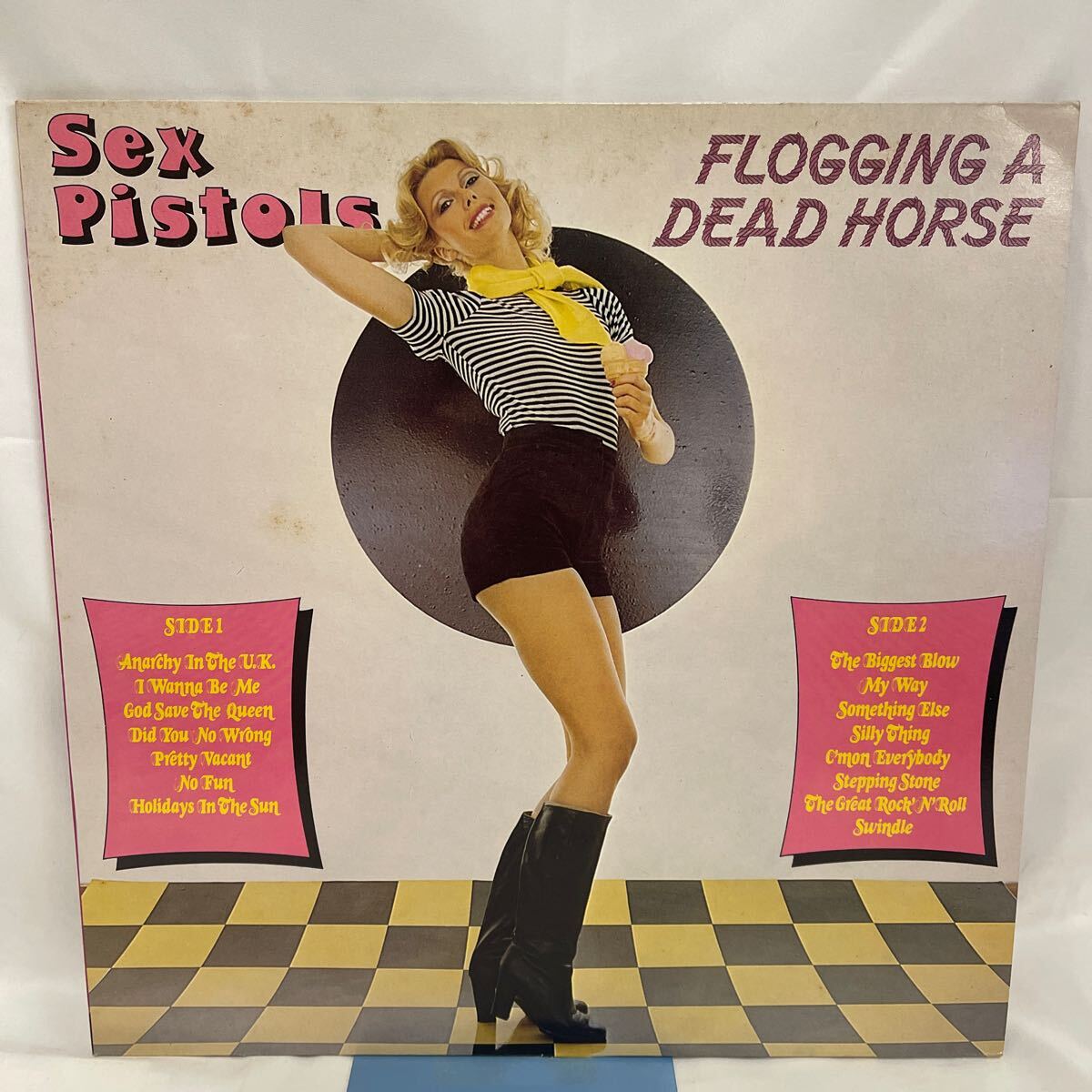 50309N UK盤 12inch LPレコード★SEX PISTOLS /FLOGGING A DEAD HORSE ★OVED165拍卖