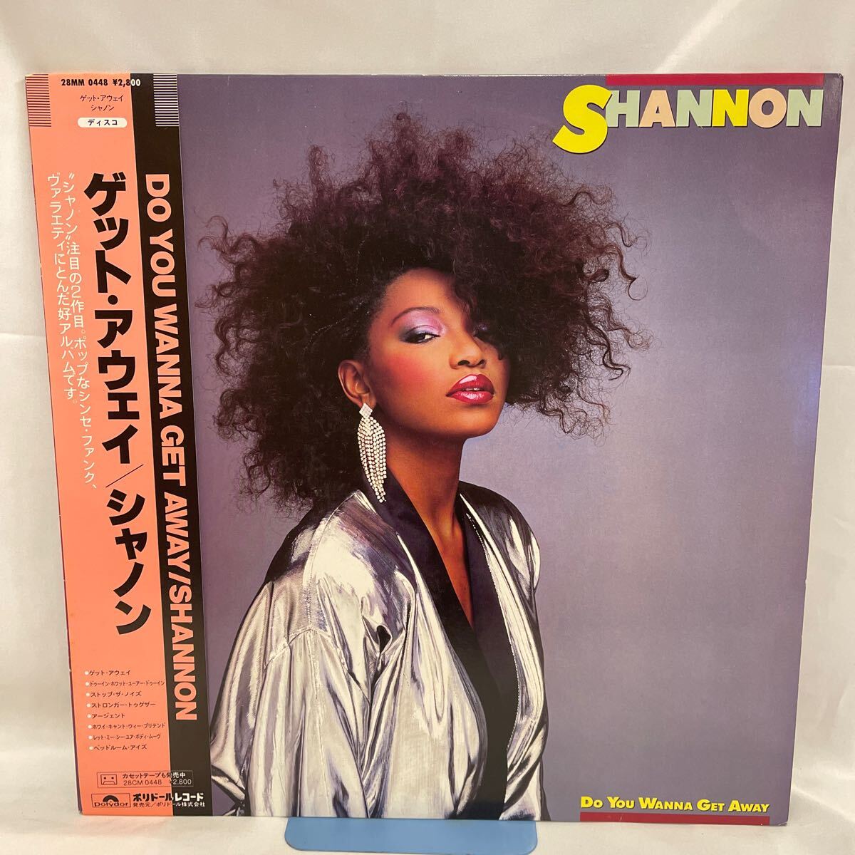 50310N 帯付 国内盤 12inch LPレコード★SHANNON シャノン /DO YOU WANNA GET AWAY ★28MM 0448拍卖