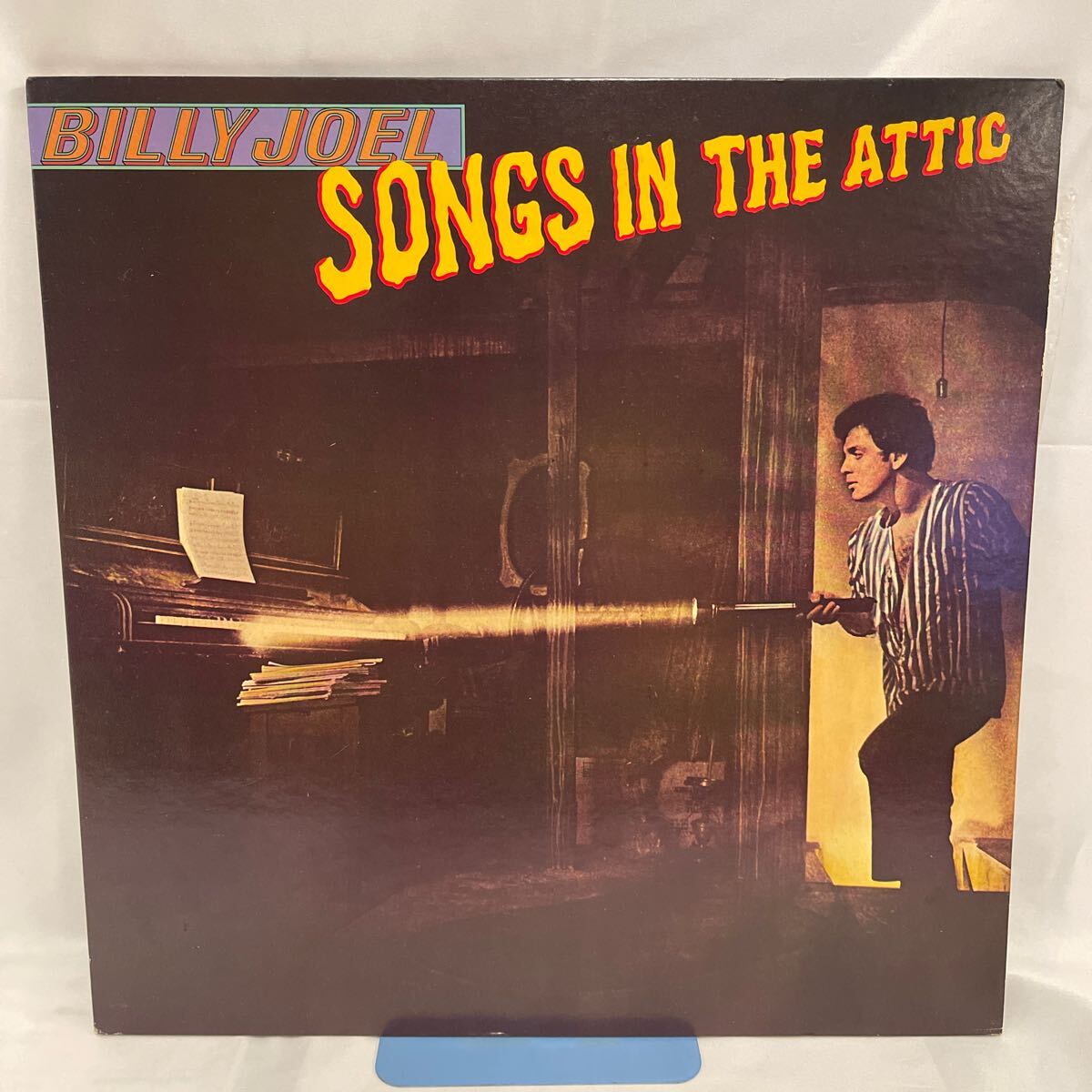 50316N 国内盤 見開き 12inch LPレコード★ BILLY JOEL/ SONGS IN THE ATTIC ★20AP 2130拍卖
