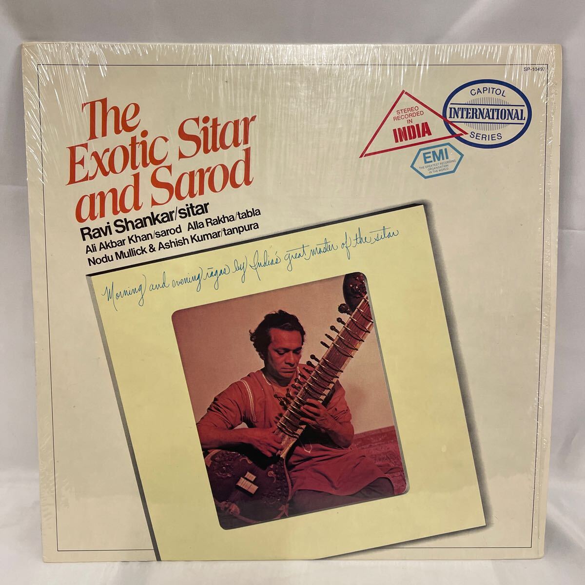 50316N 輸入盤 12inch LPレコード★Ravi Shankar sitar /The Exotic Sitar and Sarod /Recorded in India ★SP-10497拍卖