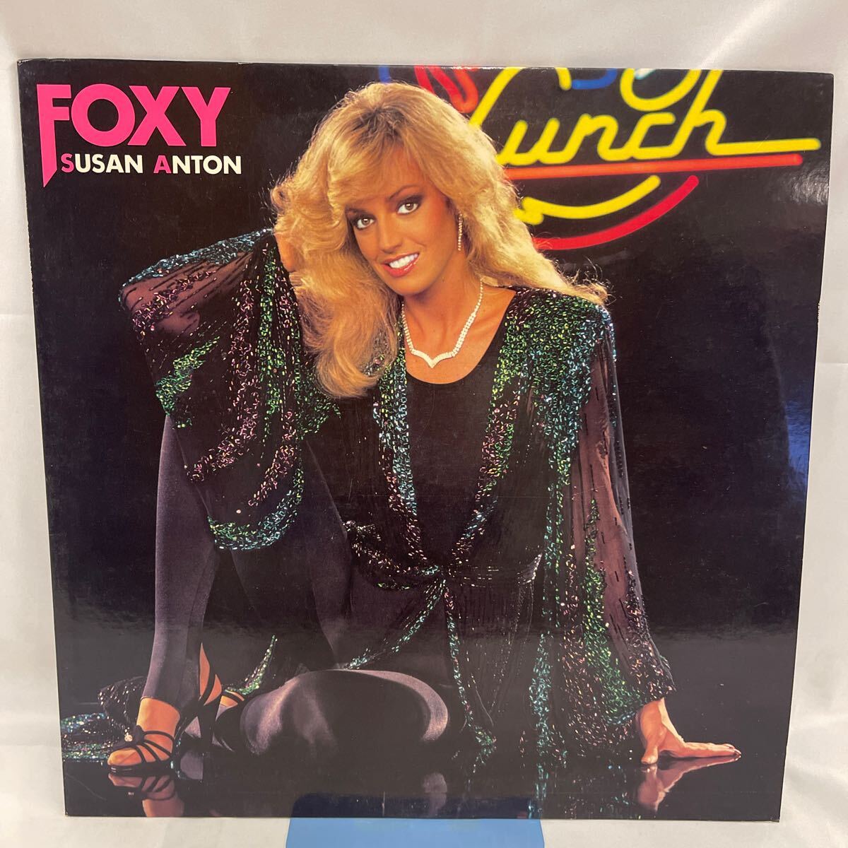 50317N 国内盤 帯付 12inch LPレコード★SUSAN ANTON スーザンアントン /FOXY 来日記念盤 ★C25Y0009拍卖