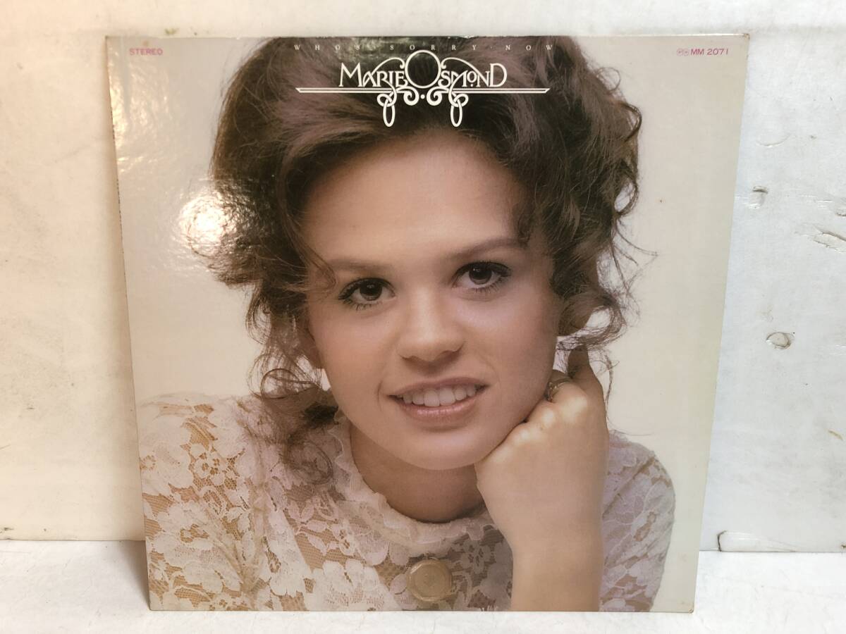 50303S 12inch LP★マリー・オズモンド/MARIE OSMOND/WHO'S SORRY NOW★MM 2071拍卖