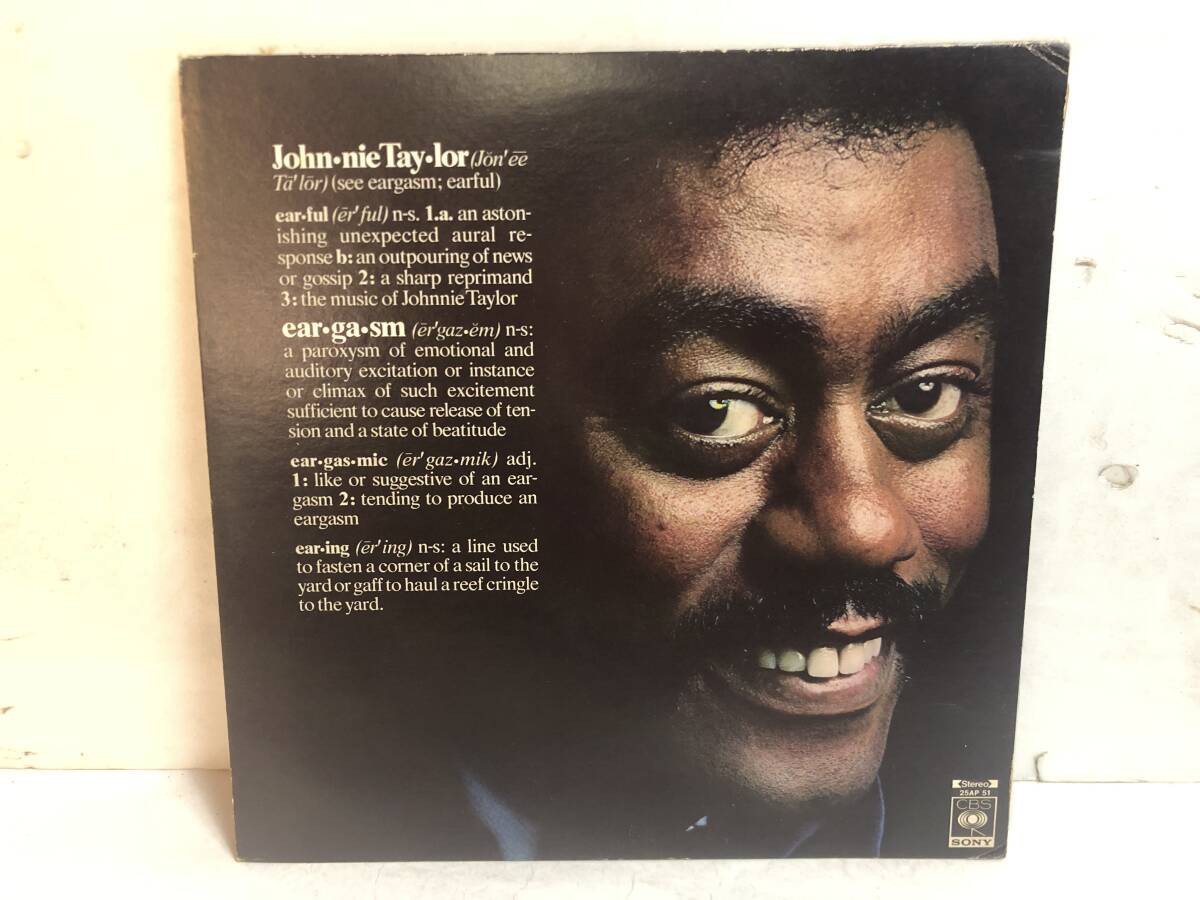 50307S 12inch LP★ジョニー・テイラー/JOHNNIE TAYLOR/EARGASM★25AP51拍卖
