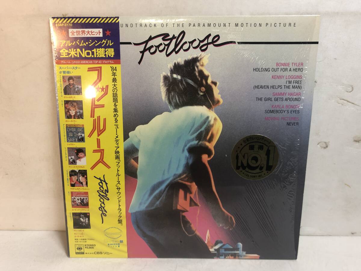 50308S 帯付12inch LP★フットルース/FOOTLOOSE/ORIGINAL MOTION PICTURE SOUNDTRACK★28AP 2770拍卖