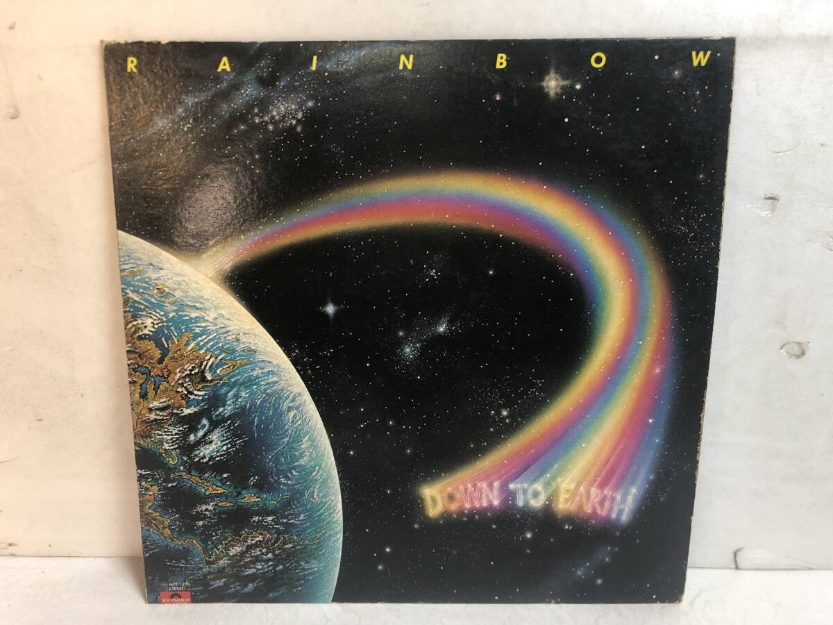 50308S 12inch LP★レインボー/RAINBOW/DOWN TO EARTH★MPF 1256拍卖