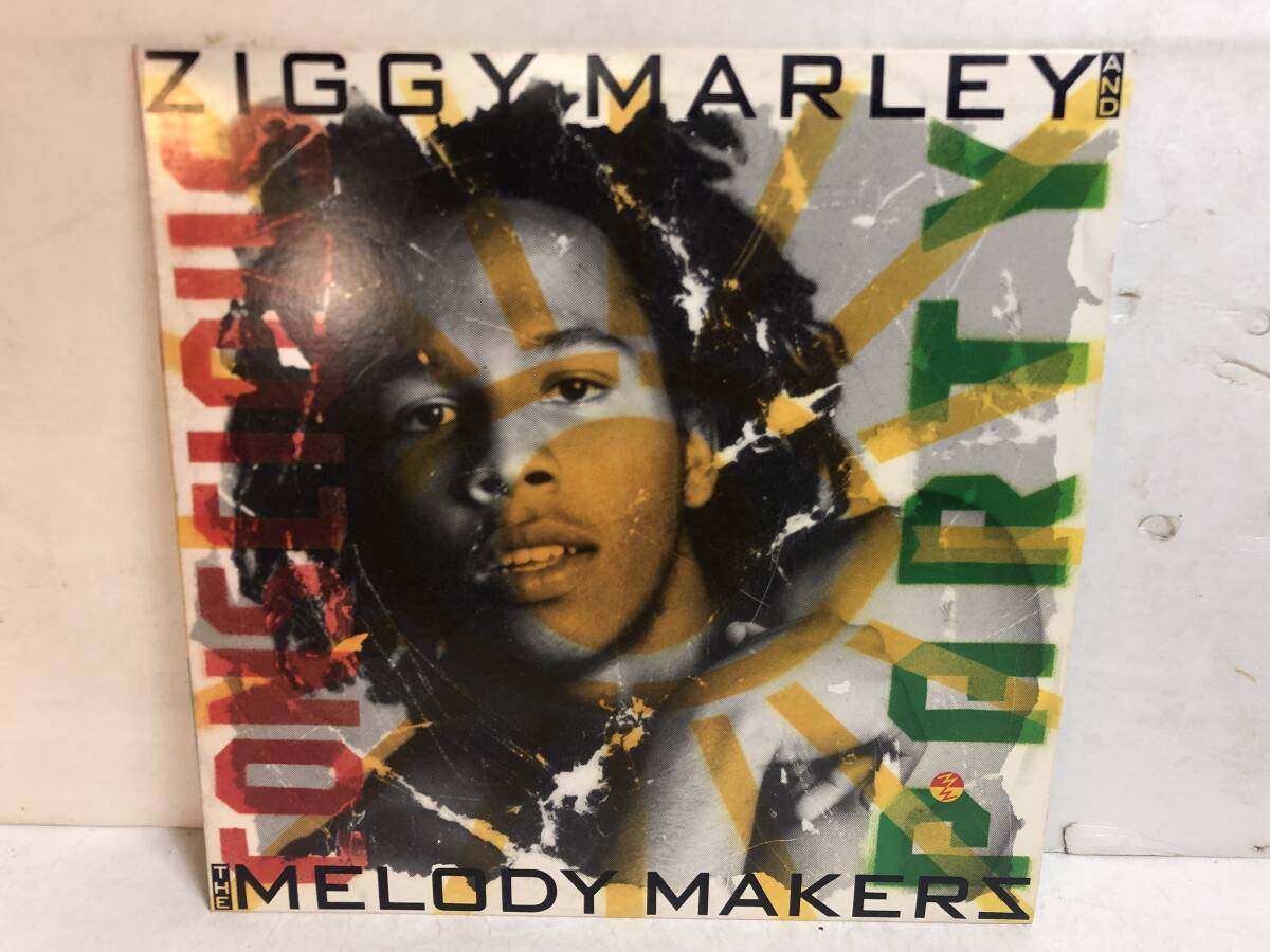 50308S US盤 12inch LP★ZIGGY MARLEY AND THE MELODY MAKERS/CONSCIOUS PARTY★1-90878拍卖