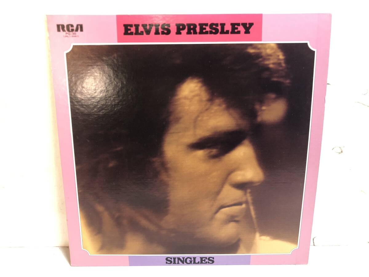 50308S 12inch LP★エルヴィス・プレスリー/ELVIS PRESLEY/SINGLES★PG-35拍卖