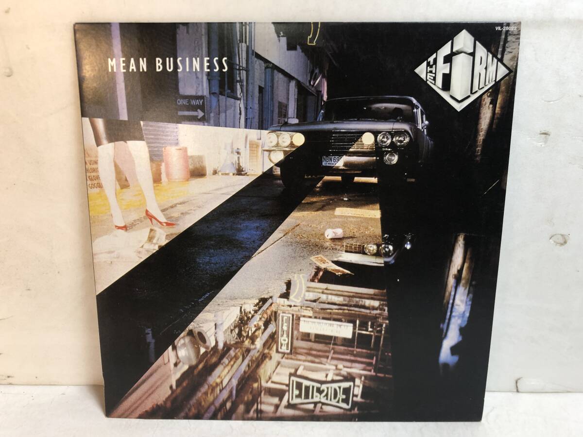 50310S 12inch LP★ザ・ファーム/THE FIRM/MEAN BUSINESS★VIL-28022拍卖