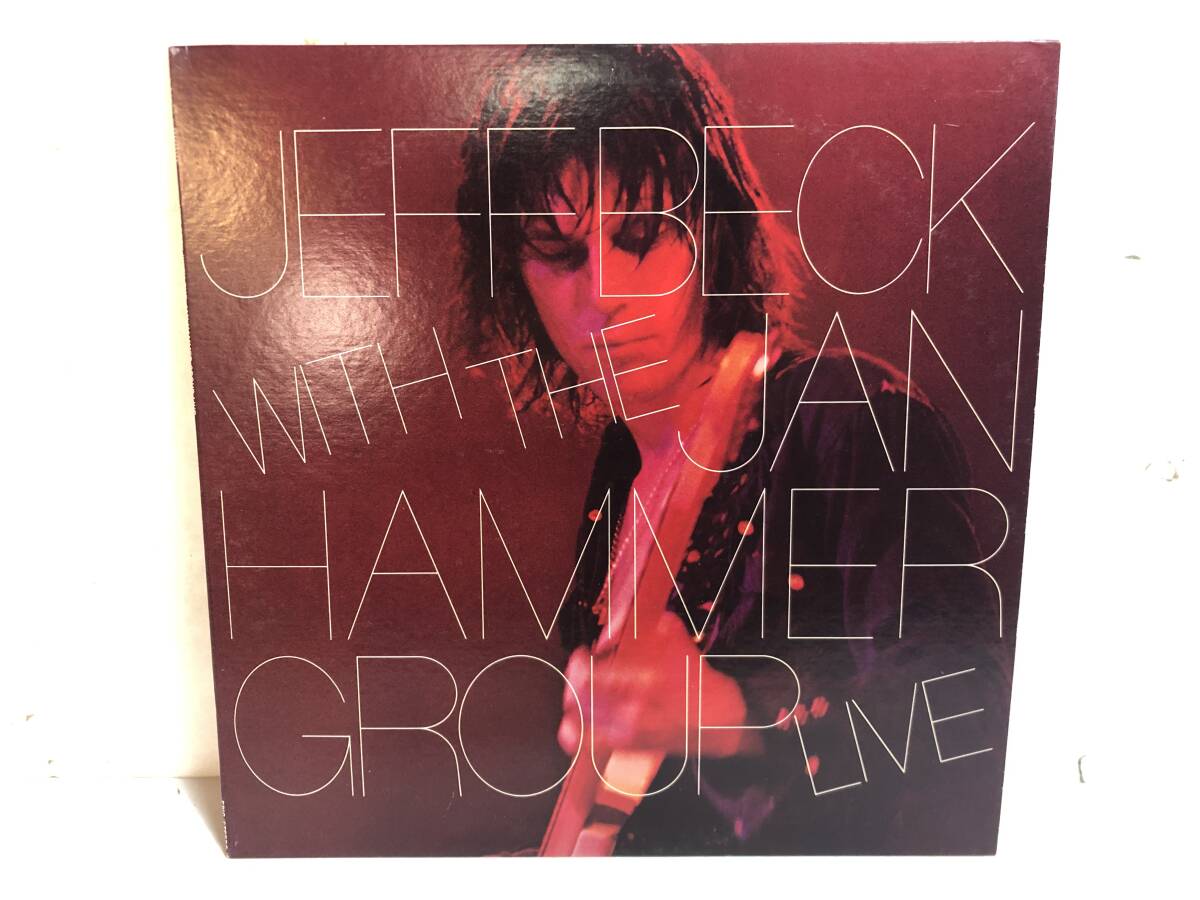 50310S 12inch LP★ジェフ・ベック/JEFF BECK/WITH THE JAN HAMMER GROUP LIVE★25AP 359拍卖