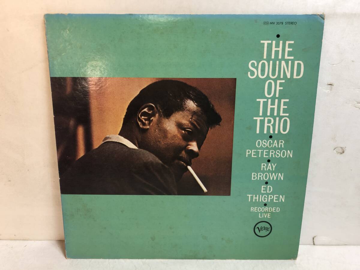 50313S 12inch LP★オスカー・ピーターソン/OSCAR PETERSON/THE SOUND OF THE TRIO★MV 2078拍卖