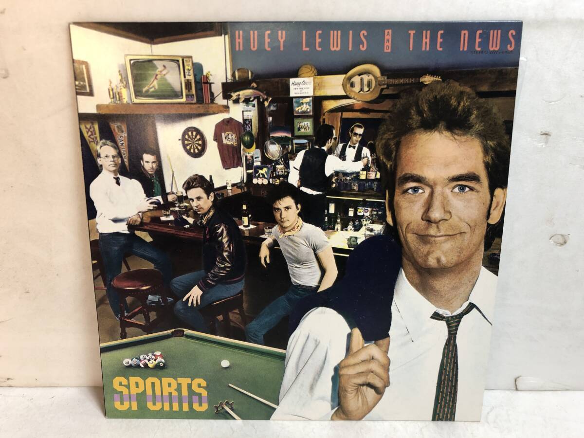 50313S 美盤 12inch LP★ヒューイ・ルイス & ザ・ニュース/HUEY LEWIS and the NEWS/SPORTS★WWS-81628拍卖