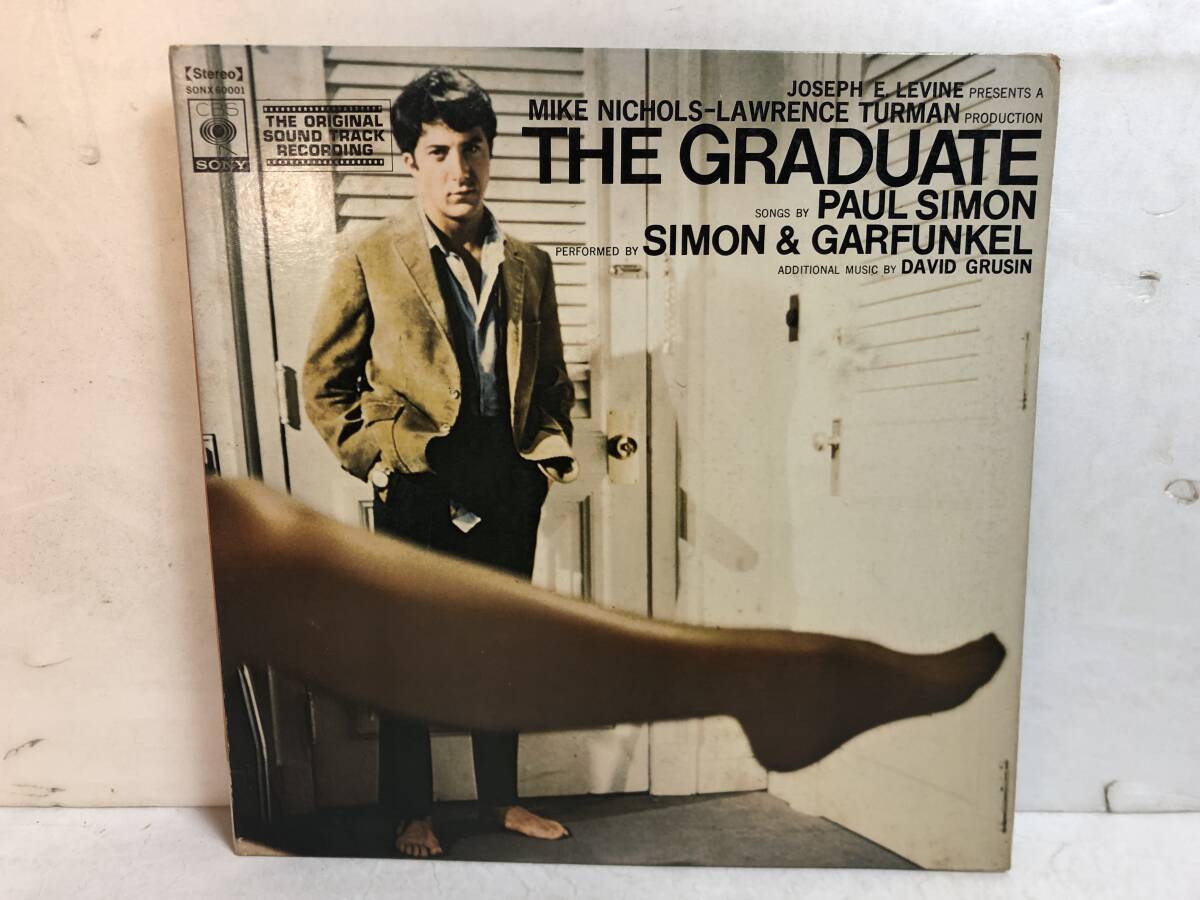 50313S 12inch LP★サイモン&ガーファンクル/卒業/PAUL SIMON/THE GRADUATE/ORIGINAL SOUND TRACK RECORDING★SONX-60001拍卖