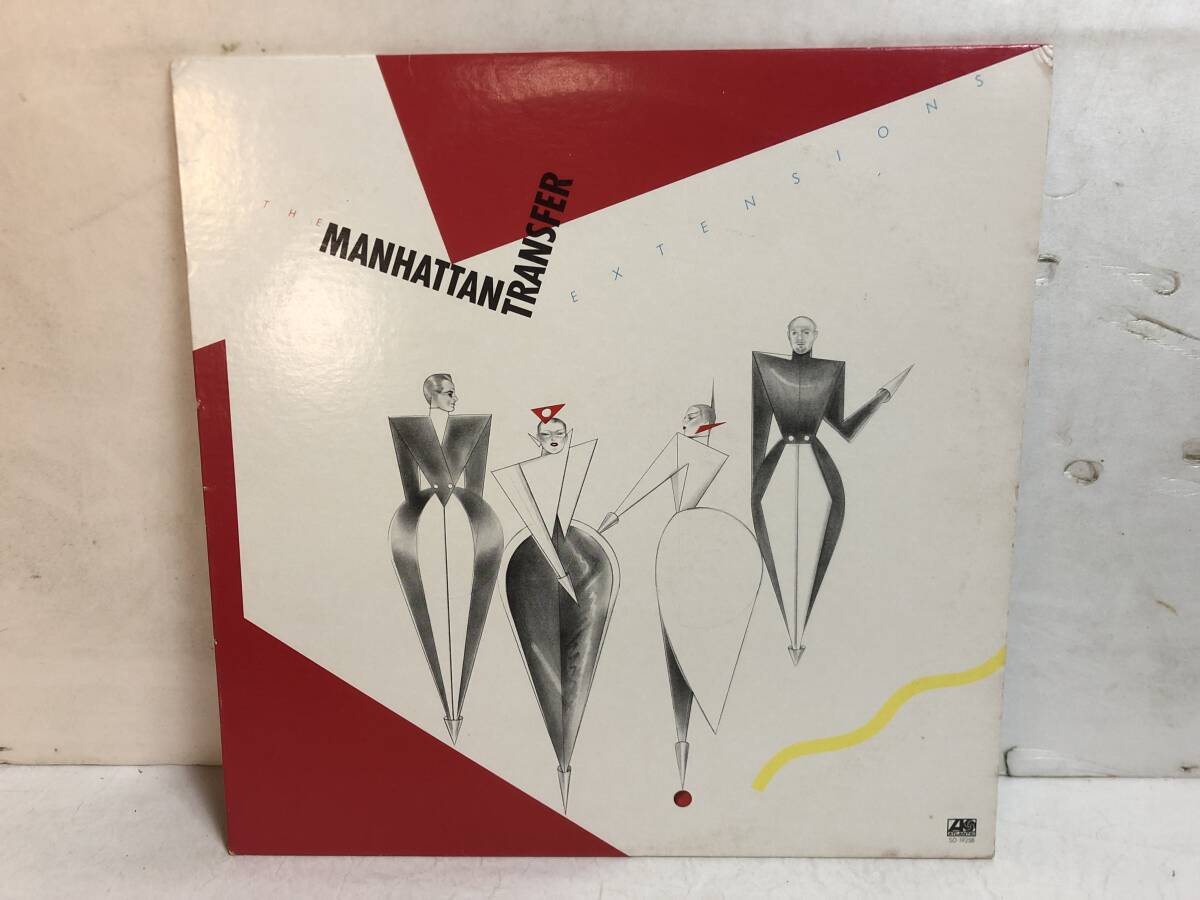 50322S US盤 12inch LP★THE MANHATTAN TRANSFER/EXTENSIONS★SD 19258拍卖