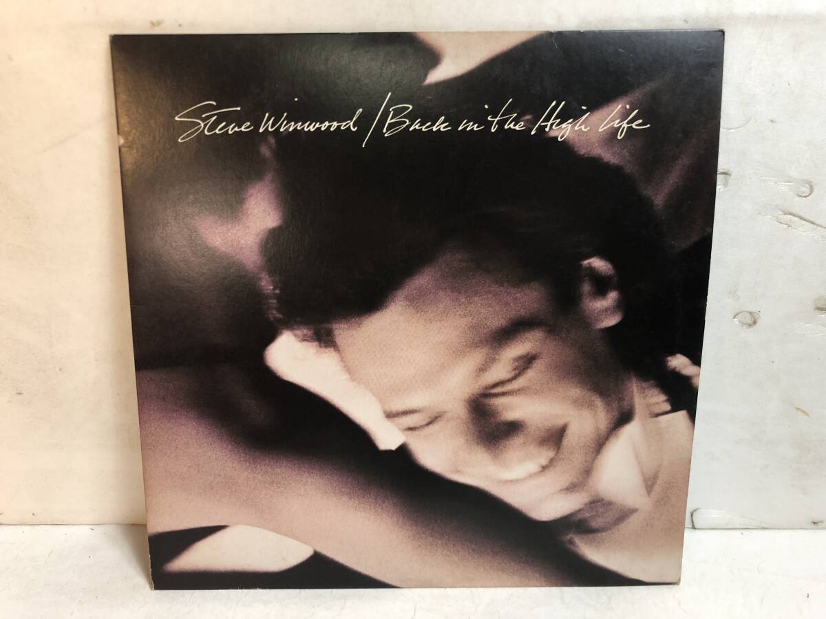 50322S 12inch LP★スティーヴ・ウィンウッド/STEVE WINWOOD/BACK IN THE HIGH LIFE★R28D-2036拍卖