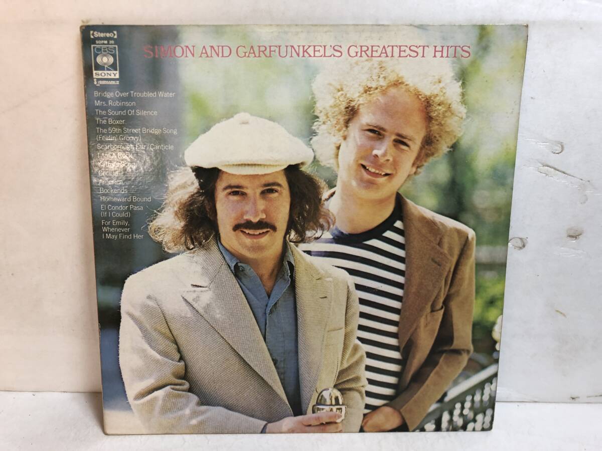 50323S 12inch LP★サイモンとガーファンクル/SIMON AND GARFUNKEL'S GREATEST HITS★SOPM 20拍卖
