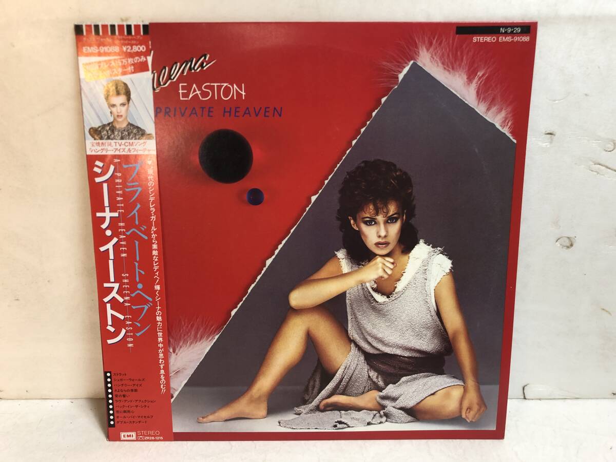 50328S 帯付12inch LP★シーナ・イーストン/SHEENA EASTON/A PRIVATE HEAVEN★EMS-91088拍卖