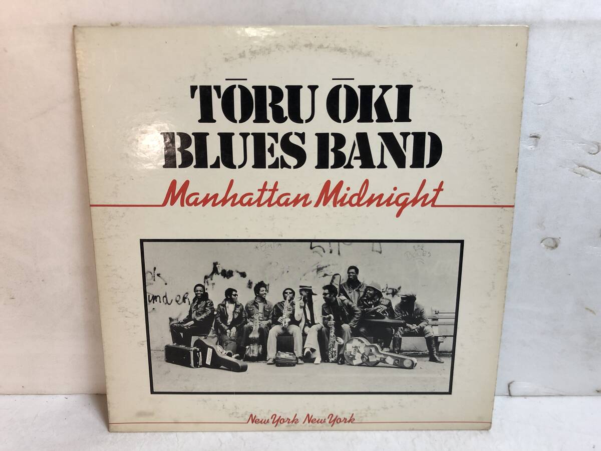 50329S 12inch LP★大木トオル/TORU OKI BLUES BAND/MANHATTAN MIDNIGHT★25AH 780拍卖